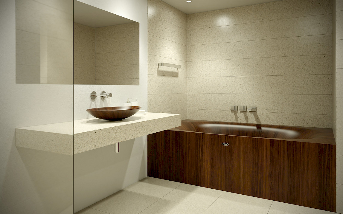 LAGUNA BASIC auch für kleinere Badezimmer.